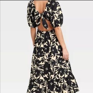 Who What Wear Puff Sleeve Dress